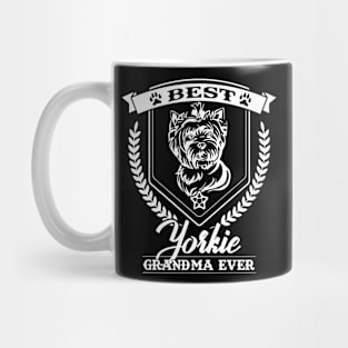 Yorkie Grandma Mug